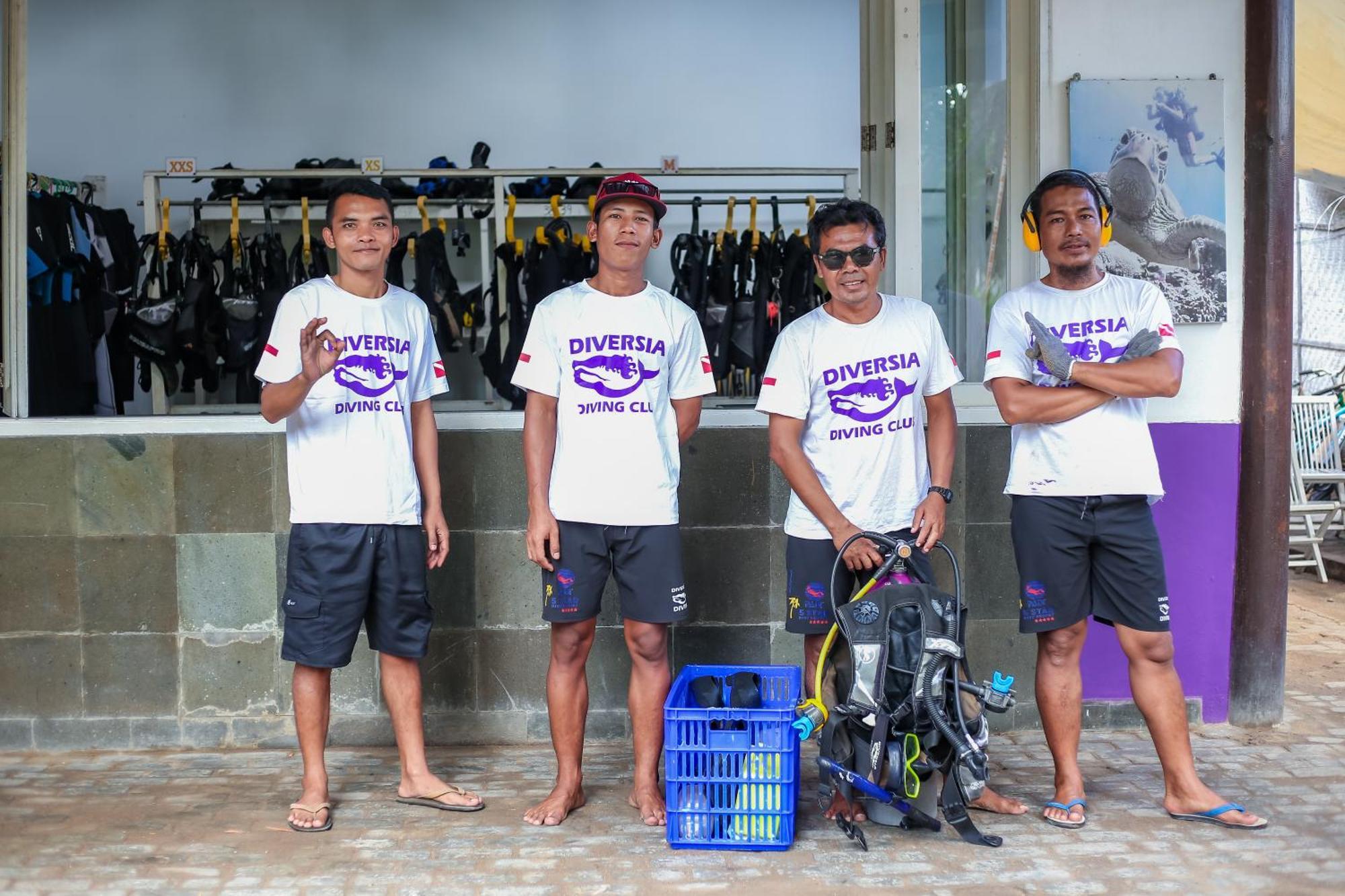 Diversia Diving Club & Bungalows Τζίλι Τραγουανγκάν Εξωτερικό φωτογραφία